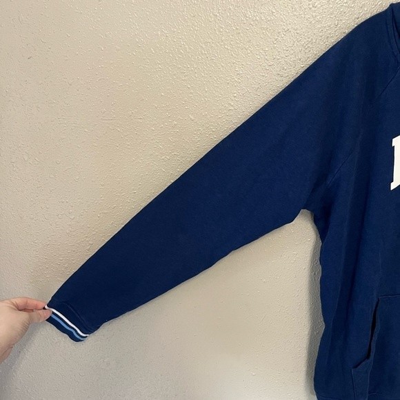 Nike blue and white collegiate hoodie GUC size medium - Picture 6 of 7